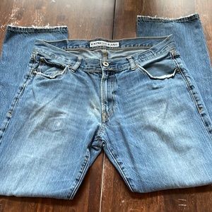 Express “Rocco” Slim Fit Straight Leg Jeans